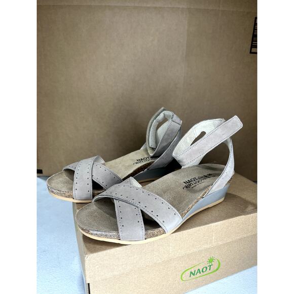 Naot 05032 wand Women's Eu 36	Stone unbuckle brown - Picture 2 of 6